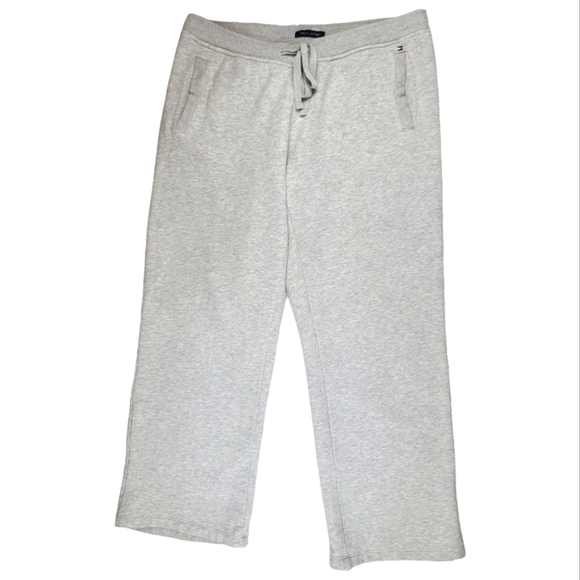 Tommy Hilfiger ATHLUXE Cropped/Capri Straight Leg Drawstring Waist Sweatpants - Picture 1 of 7
